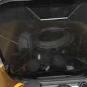 660PSI Portable Cordless Pressure Washer with Folding 3.4Gal Tank, 6-in-1 Nozzle, 7 Adjustable Pressure Levels, 7M Hose, Portable Sprayer with Wheels for Car Floor Wall Fence Cleaning (Orange)