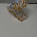 IBosins 5 Pack 8 Inch Plate Holder Display Stands, Large Metal Gold Frame Stand for Picture, Book, Photo Easel, Creation, Collectibles