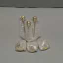 Brass Gold Candlestick Holders Taper Candle Holders, Set of 3 Vintage Candle Sticks Holder Decor Used as Fireplace Mantel or Table Centerpieces for Wedding, Dinning, Party