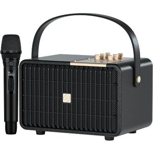 Portable Bluetooth Speaker 240W Peak Power Wireless Speaker Loud (Black)