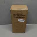 HEYCOME 12 Pcs Unbreakable Cereal Bowls Set, 26 Oz Wheat Straw Bowls Set, Microwave & Dishwasher Safe Bowls for Kitchen, Reusable Plastic Bowls for Soup, Salad and Snack, BPA Free, Dark Blue