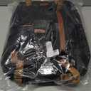 MOLNIA 3 in 1 Laptop Bag for Men, 17.3 Inch Work Bags for Men, Laptop Backpack, Briefcases, Messenger Bag, Computer Bags for Laptops for Men Women, Black