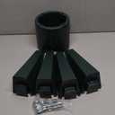 FORUP Christmas Tree Stand, Xmas Tree Base Stand, Christmas Tree Holder for Real Trees, Green