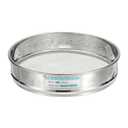 PATIKIL 6 Mesh(3.2mm) Lab Sieve, 11.8"(30cm) Diameter Sifting Screen 304 Stainless Steel Wire Cloth Fine Mesh Sieve for Industrial Laboratory Home Soil Sifter Dry Sift Screens Hash