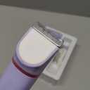 OLOV Electric Body Hair Trimmer - Groin Trimmer for Men - Bikini Trimmer Women - Wet/Dry Shaver Groomer, Replaceable Ceramic Blade Heads, USB Recharge Dock, Waterproof Hygiene Razor,Purple