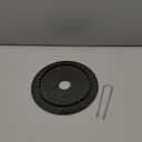 Ilsa Heat Diffuser, 8 1/4in, Black