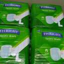 FitRight Adult Diapers, Extra+ Heavy Absorbency, L (Waist Size 44in-56in), 80 Count, OptiFit Incontinence Briefs for Men and Women, Disposable, Moisture-Wicking, Leak Protection.