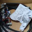 Third Function Valve Kit Compatible with Kubota L2501 L3301 L3901 Tractors with LA525 Loader, L3200 L3800 with LA524 Loader, Hydraulic Joystick Handle with Dual Button, Solenoid Valve & Full Hose Kit