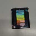 Weekly Pill Organizer, 1 Dispenser, 7 Stackable Compartments Four Times-a-Day - Morning, Noon, Evening, and Bedtime, Black