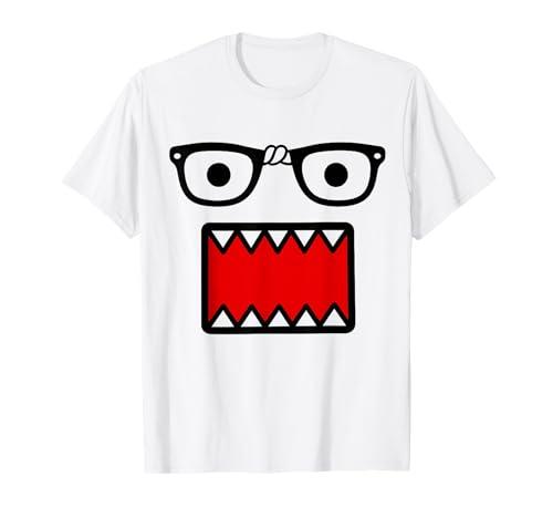 Retro Y2K Emo Scene Funny Face Costume Graphic Design Kids T-Shirt Size Large
