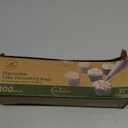 Keenpioneer Disposable Piping Bags, Biobased, 21 Inch, Extra Thick Cake Decorating Pastry Bags, Pack of 100 in a Dispenser Box, Clear, Professional Grade for Chefs and Home Bakers