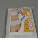 20 Pack Disposable Castor Oil Pack Wrap for Stomach, 8 x 6 inches Castor Oil Patch Organic Cotton, Self-Adhesive, Anti Leakage, No Wash Portable Pad Kits for Men Women for Home Travel