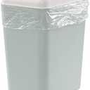 Ggbin 16 L Swing Lid Trash Cans, Plastic Kitchen Garbage Can