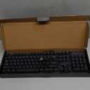 CHONCHOW Wired Gaming Keyboard, 104 Keys Full Size, with Anti-Ghosting and Multimedia Keys, LED Backlit Light Up Keyboard for PC Mac Laptop Desktop, Gaming or Office