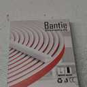 20FT Weather Stripping Door Seal - Self Adhesive Weather Insulation Strip Weatherstripping Silicone D Shaped Seal Strip Door Frame Gap Filler/Window Soundproofing (Black)