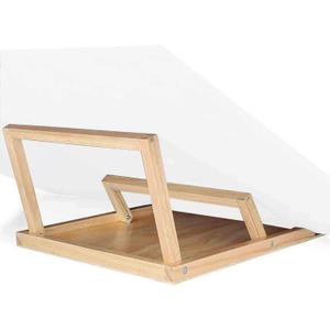 LAVIEVERT Jigsaw Puzzle Easel Bracket, Wooden Puzzle Holder Stand with 2 Adjustable Tilt Angles for 1000 / 1500 Pieces Puzzle Board - Comes with No Puzzle Board LAVIEVERT Jigsaw Puzzle Easel Bracket, Wooden Puzzle Holder Stand with 2 Adjustable Tilt Angles for 1000 / 1500 Pieces Puzzle Board - Comes with No Puzzle Board