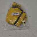 Dog Raincoat: Dog Rain Jacket with Reflective Harness & Removable Hood | Waterproof Dogs Rain Coat Poncho for Large Medium Small Dogs Puppies (Yellow - M)