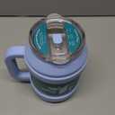 REDUCE 50 oz Mug Tumbler with Handle and Straw - Stainless Steel with Sip-It-Your-Way Lid - Keeps Water Cold up to 36 Hours - Sweat Proof, Dishwasher Safe, BPA Free - Glacier, Opaque Gloss