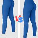 Sunzel Sunzfly Invisible Butt Scrunch Workout Leggings for Women, Butt Lifting High Waisted Gym Yoga Pants with Tummy Control