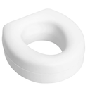Healthcare Raised Toilet Seat HealthSmart 5 Inch Height White 250 lbs. 