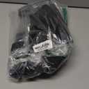 Bagenius Clear Bag Stadium Approved, 12x6x12 Clear bag for Stadium Events, Women's Top-Handle Bags for Concert Festival Work (Black)