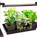 Future Harvest Development SunBlaster Universal, Powder Coated Aluminum, T5 Stand, Fits All Size SunBlaster T5 Light Strips.