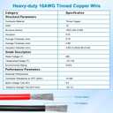 10AWG Heavy-Duty Extension Cable with Anderson-Style Connector to SAE 3FT, Includes Extra SAE Connector, High Power Transfer for Solar Panels, RVs, and Automotive Applications