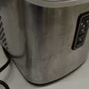 EUHOMY Ice Maker Countertop, 9 Cubes Ready in 6 Mins, 26lbs/24H, Self-Cleaning, Portable Ice Maker Machine with Carry Handle, Basket and Scoop, 2 Sizes of Bullet Ice for Home, Kitchen, Office