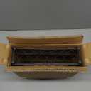 DII Farmhouse Vintage Decorative Metal Pantry Spice Rack Organizer, 9.45Lx2.3Wx10H, 2 Tier Spice Rack - Rustic