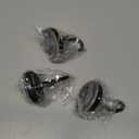 OUTXE Wreath Hanger for Front Door, Upgraded Suction Cup Reef Hook for Glass Window/Over Door, Christmas/Thanksgiving/Halloween/July 4th/Easter/Valentine/Spring/Summer/Fall (Black, 4-Pack)