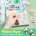 2 Pack Paint with Water Coloring Books for Toddlers, Watercolor Painting Sets for Kids Ages 3-5 4-8, Arts and Crafts Drawing Activities Toy Birthday Gift for Boys Girls