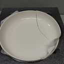 Artena Pasta Bowls, 50oz Large Salad Serving Bowls, 9.75'' Plates Bowls Set of 4, Big White Ceramic Soup Bowls for Kitchen