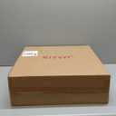 Low Profile Bladeless Ceiling Fan with Light and Remote, Flush Mount Dimmable LED Fandelier, Quiet 6-Speed Reversible Motor for Bedroom, Living Room, Modern Black