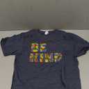Kindness Kids Be Kind Boys T-Shirt (Small, Heather Blue)