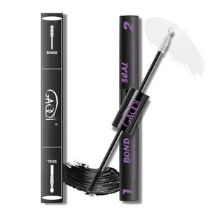 GAQQI Lash Cluster Glue, Lash Bond and Seal Waterproof Eyelash Glue for Eyelash Clusters, Strong Hold Adhesive for DIY Use, Latex-Free Safe Formula