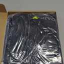 Lightweight Hydration Backpack, Running Backpack with 2L Water Bladder, Hydro Water Daypack for Cycling Hiking Rave for Men Women (Black)