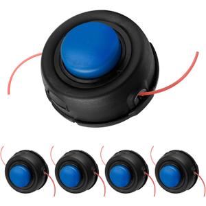 AUTOBABA 5-Pack T35 Tap Advance Trimmer Head for String Trimmers Weed Eaters Compatible with Husqvarna 123L 225L 232L 323L 324Lx 325L 325Lx 326L 322R 130C 130L Replace# 537388101 531300194 531300183
