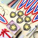 Yaomiao 10/20 Pcs 2. 4'' Award Medals Bulk Gold Winner Team Participation Medals for Kids Adults Metal Trophy Tournaments Competitions Award Prize Gift