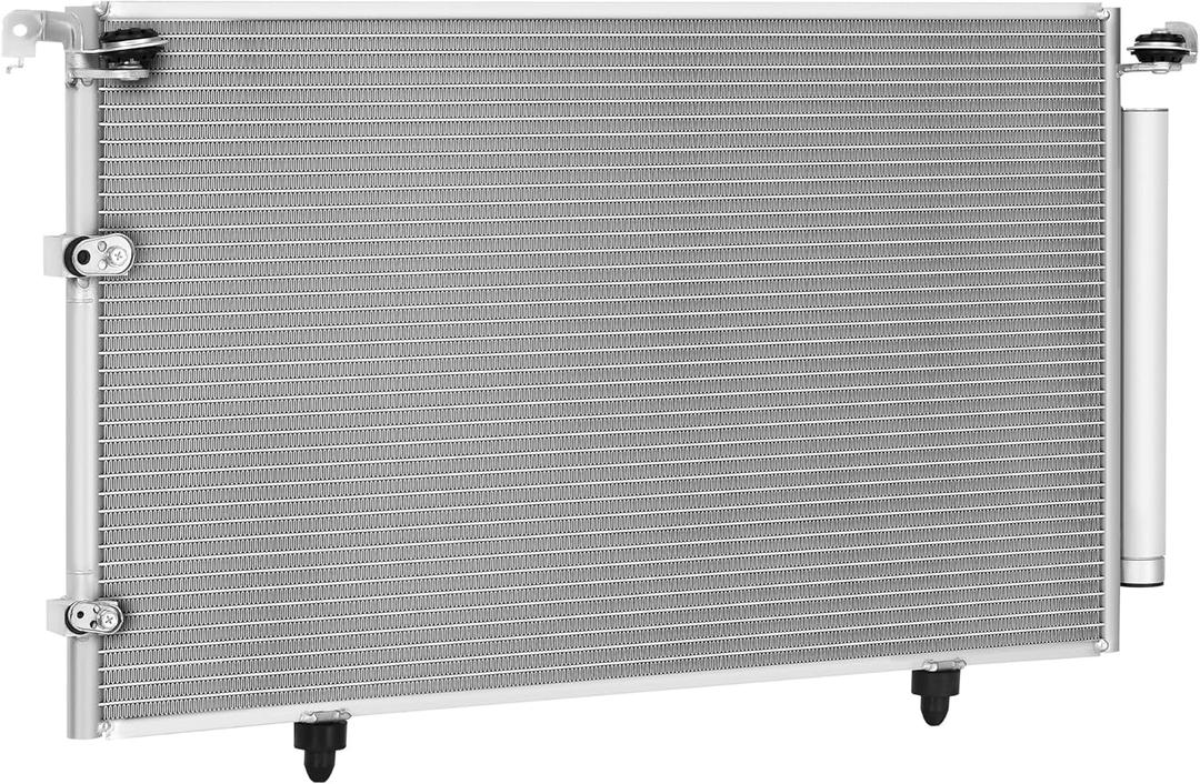 AUTOSAVER88 A/C AC Condenser Air Conditioning Condenser Compatible with 2002 2003 2004 2005 2006 Camry 2004-2007 2008 Solara 2002-2003 ES300 2004-2006 ES330 2.4L 3.0L 3.3L L4 V6