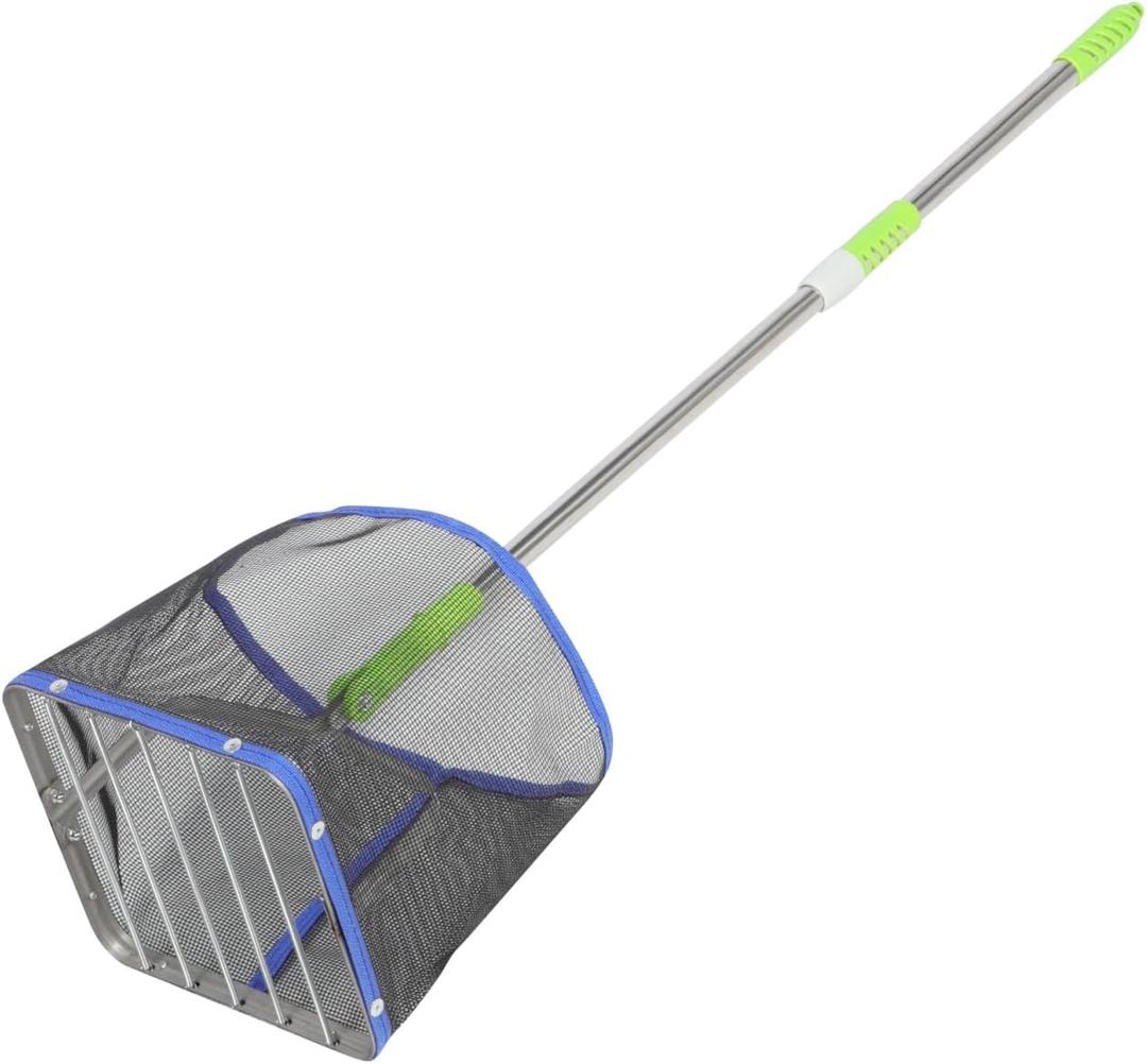 Happyyami Portable Table Tennis Ball Picker Adjustable Retractable Handle Lightweight Ping Pong Ball Collector Tool for Easy Storage and Retrieval