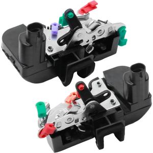 Anxingo 2Pcs 931-634 55076291AB Door Lock Latch Actuator Assembly, Replacement for Dodge Ram 1500 2500 3500 Pickup 1994-2002, Replaces 55076077