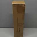 PORTRES Gold Heavy Duty Curtain Rods for Windows 66 to 120 Inches Adjustable Length 1" Diameter Brass Curtain Rod with Modern Decorative Finials for Outdoor Bedroom Kitchen Living Room