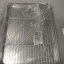 P&P CHEF 16 Inch Stainless Steel Baking Sheet with Rack Set (2 Pans+ 2 Racks), Cookie Sheets Baking Trays and Cooling Wire Racks, Oven & Dishwasher Safe, Pans with Flat Racks