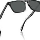 CARFIA Retro Polarized Sunglasses for Men UV Protection Hand-crafted Acetate Frame Fashion Cool Sun Glasses CA53572
