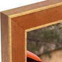 Suede 12x24 Frame - Single Frame, Christmas Elegant Brown 12 x 24 Poster Frame, 12x24 Picture Frame for Artwork Puzzles Photos and Movie Posters