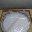 Kalium LED Ceiling Light with Remote 2 Pack 16 Inch Flush Mount Ceiling Light Fixture,32W 3000K-6000K Adjustable Color Temperature, Dimmable Lighting Fixtures for Kitchen Bedroom Hardwired Installation (2Pack Brushed Nickel)