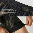 Onvous 7" Mens Swim Trunks Men Swim Trunks with Liner | Mens Swim Shorts Men | Men's Bathing Suit for Men's Swimwear (Combat Camo)