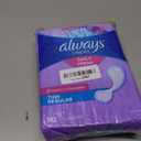 Always Daily Fresh Thin Liners, Regular Absorbency, Unscented Panty Liners, 162 Count