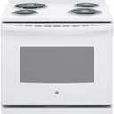 GE 30 in. 4 Burner Element Free-Standing Electric Range in White