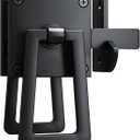 Jugreat Double Side gate Latch, Heavy Duty Gate Latches for Outdoor Fence,Black Gate Latch for Wooden Fence, Wooden Gate, Pool Gate, Backyard, Garden